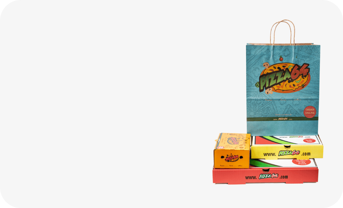 Pizza64 Delivery's Package